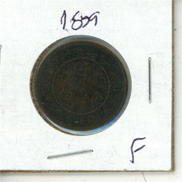 1859 Large One Cent Canada