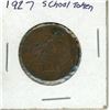 Image 1 : 1927 Large School Token