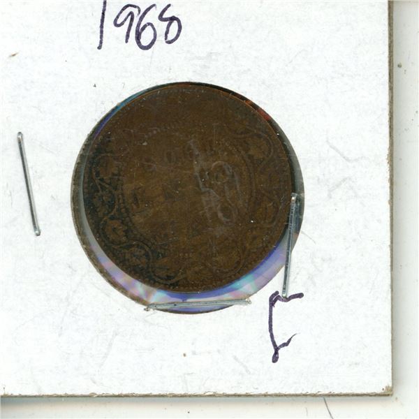 1968 Large One Cent Canada