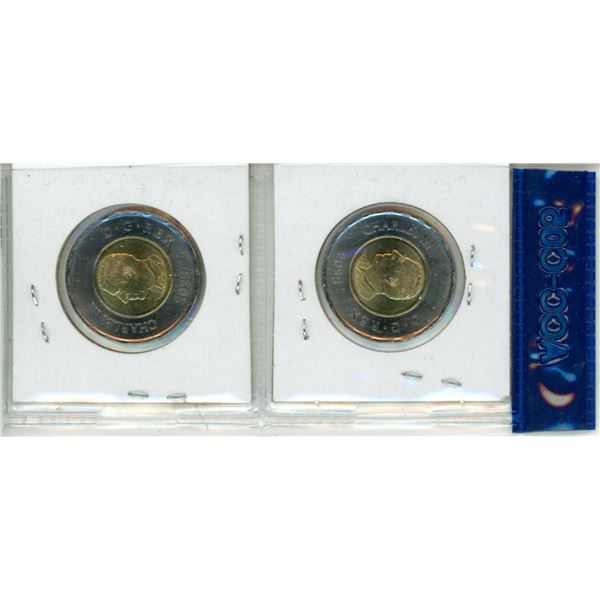 (2) 2025 Two Dollars Canada Commemorative Coin (Daphe Odjig)