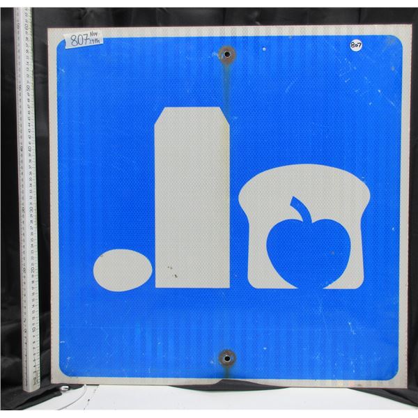 Bed and Breakfast highway sign