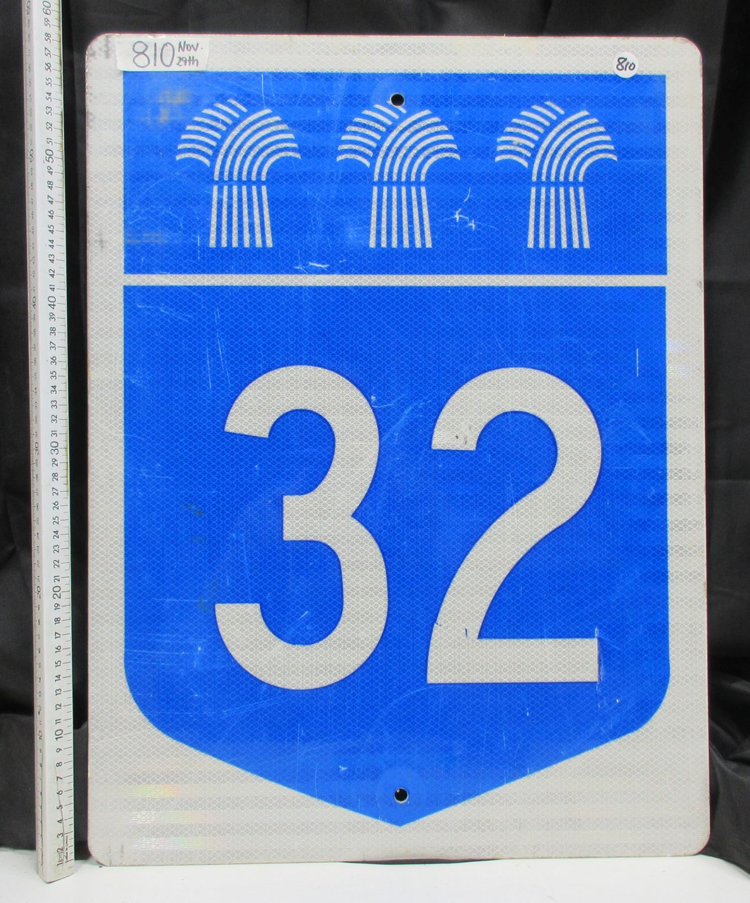Highway #32 sign - Schmalz Auctions