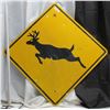 Watch for Deer Highway sign