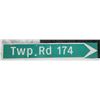 TWP Rd. 174 Highway sign