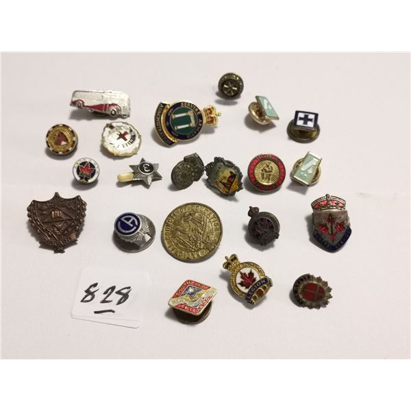 Lots of 20 Vintage Pins