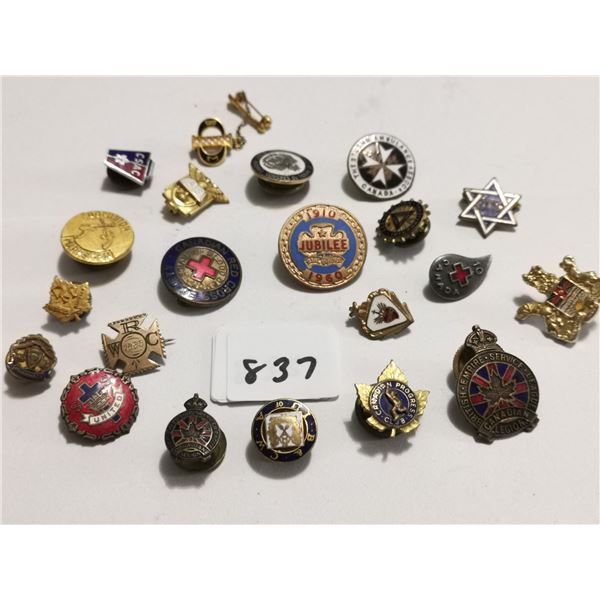 Lots of 20 Vintage Pins