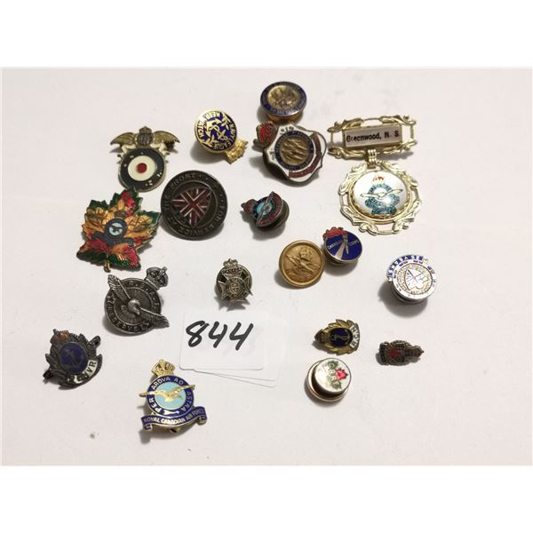 Vintage Army Related Pins