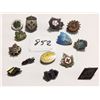 14 Sterling Silver Vintage Pins
