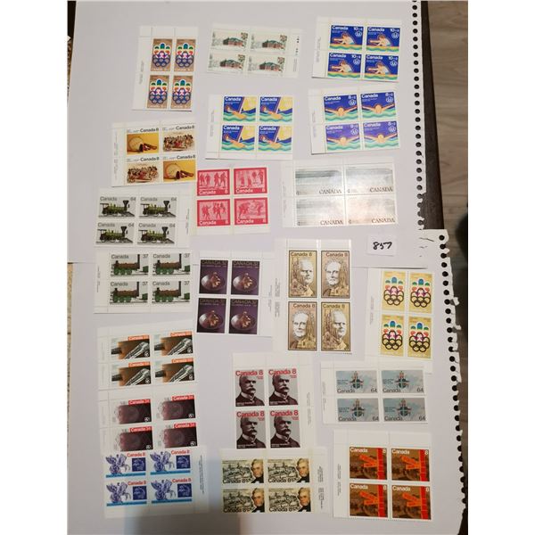 20 Blocks of Stamps