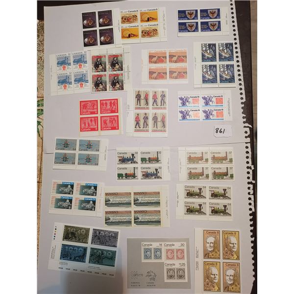 20 Blocks of Stamps