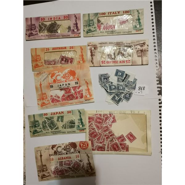 Large Lot of OLD Royality Stamps