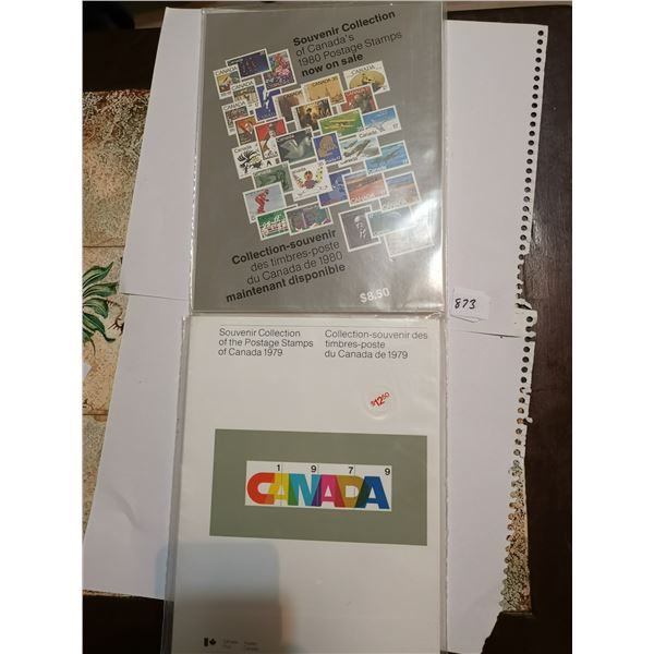 1979 and 1980 Stamp Book, Stamp Inside