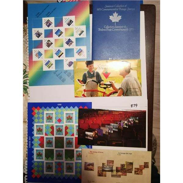 (6) Large Blocks of Stamps