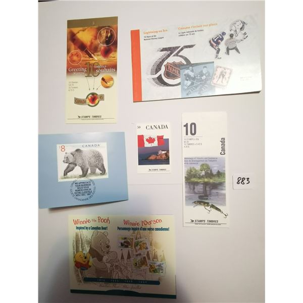 (6) Sets (full) of Canadian Stamps