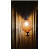 Image 1 : MCM amber glass hanging lamp
