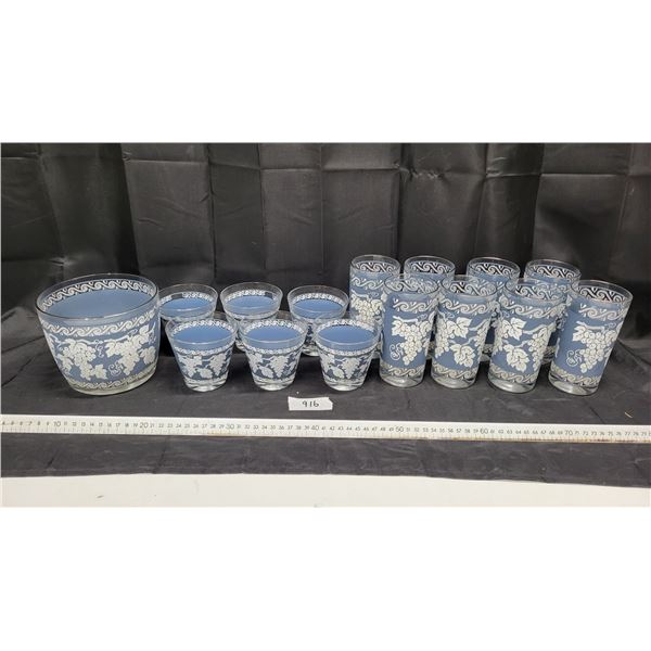 1960s vintage bar set