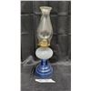 Image 1 : Blue Beehive coal oil lamp