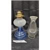 Image 2 : Blue Beehive coal oil lamp