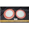 Image 1 : Pyrex pink saucers & side plates