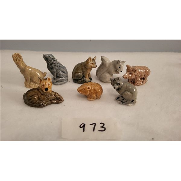 8 Wade wildlife ornaments