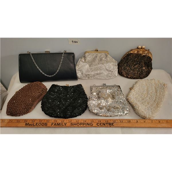 7 sm hand bags, some need repair