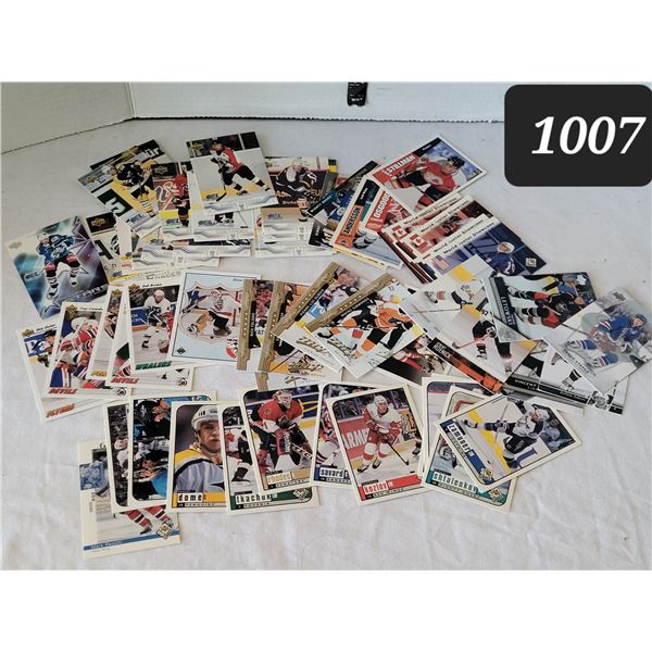 1991-2018 Upper Deck Hockey cards.