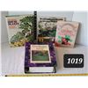 Image 1 : Gardening card binder & plant guide books.
