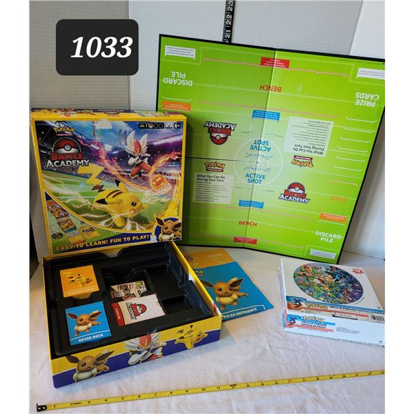 Pokemon Battle Academy board game & puzzle.