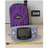 Image 1 : Game Boy Advance in protective cover & case.