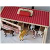 Image 2 : Melissa & Doug wooden horse stable with 7 horses.