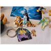 Image 3 : Disney collectable characters. Figurines, Plush Chipmunk, Teapot bank & keychain