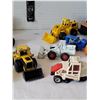 Image 3 : Vintage road construction die-cast toys.
