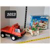 Image 1 : Playmobil hospital room & rescue truck.
