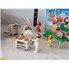 Image 3 : Playmobil hospital room & rescue truck.