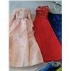 Image 2 : Vtg. Barbie doll gowns & party dresses.