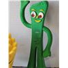 Image 4 : Vintage Green Giant's “Little green Sprout”, Gumby & a ceramic Bart Simpson Bank.