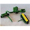 Image 3 : Ertl John Deere, small die-cast, farming equipment.