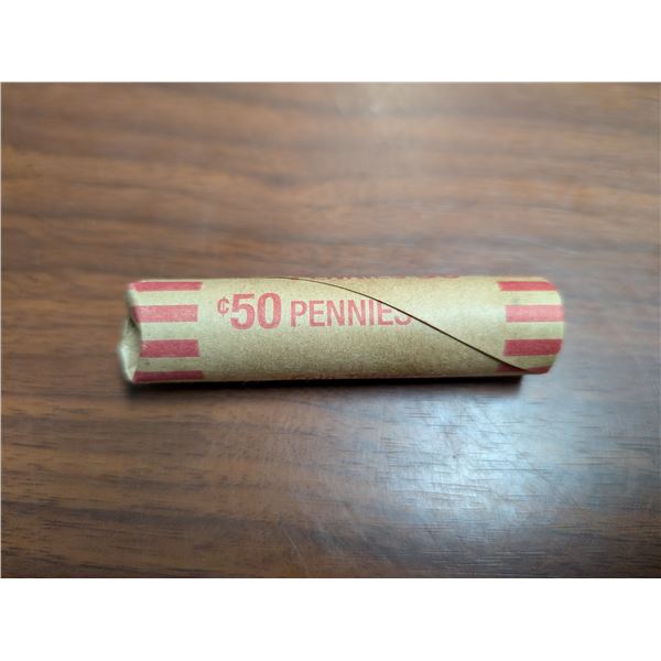 Roll of 1974 and etc. Dates Possibly Canadian Pennies