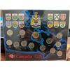 Image 1 : Canadian 125th Anniversary Coin Set (Quarters and Loonie) Sealed in Original Set