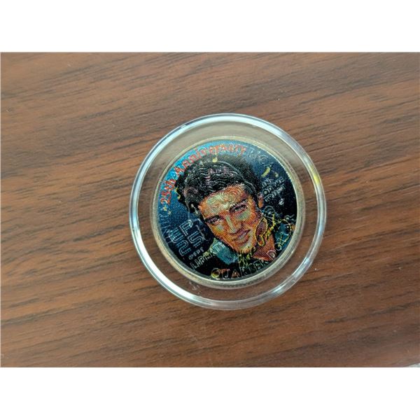 Elvis Presley 25th Anniversary Musical Heritage Coin w/ Case