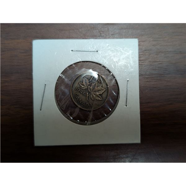 Canadian 1946 1 Cent Coin