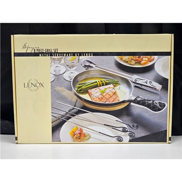 8 Piece Lenox Grill Set, New in Box