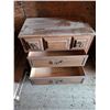Image 2 : (4) Drawer Wood Dresser Night Stand w/ (2) Different Handle Styles 31"x32"x19"
