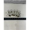 10 glass door knobs