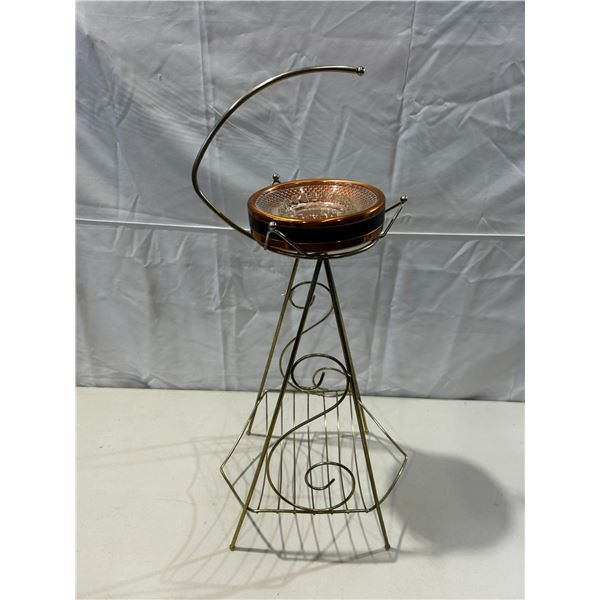 Vintage ashtray/magazine holder