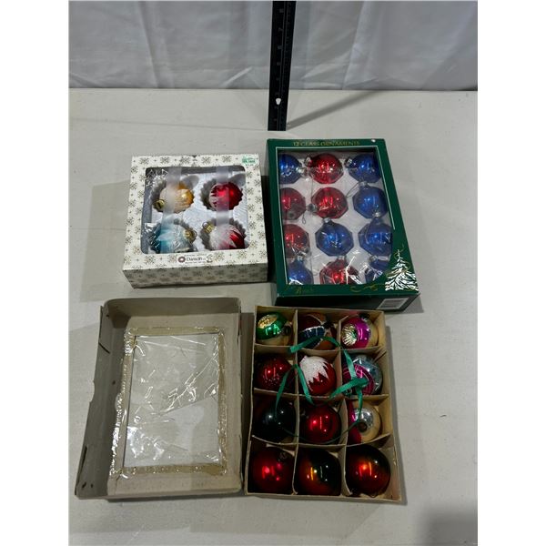 Vintage Christmas decorations