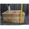Image 2 : Vintage Wood Crate w/ Vintage Misc. Items