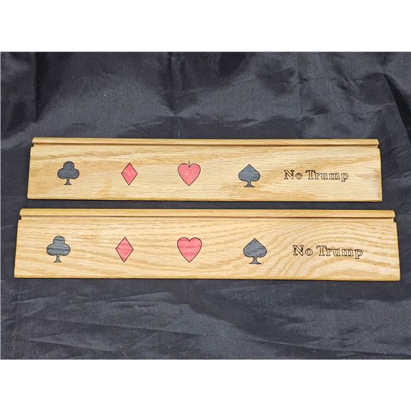 (2) Playing Card Holders