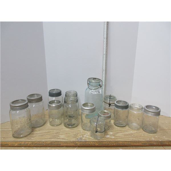 Lot of Sealer Jars