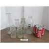 Image 1 : Lot of Milk Bottles and 3coca-cola can
